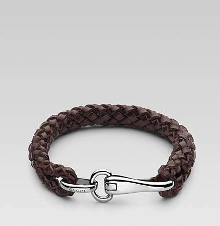 gucci bracciali in pelle|Nuova collezione di bracciali Gucci per uomo su FARFETCH.